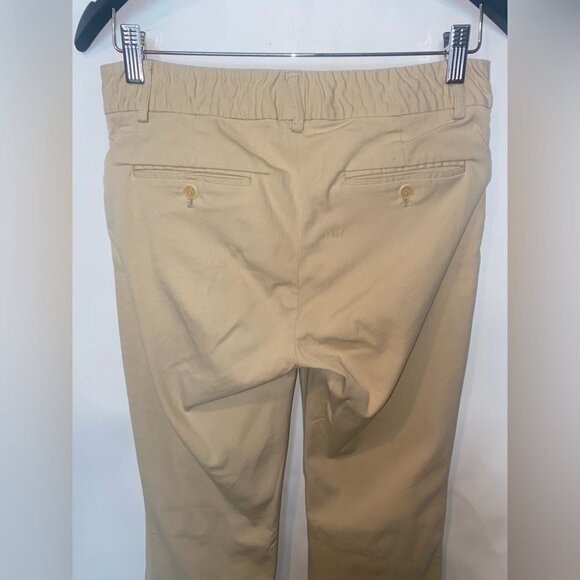 Theory Khaki Wide Leg Flare trouser Tall Long - Picture 7 of 12